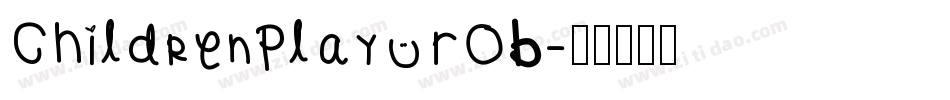 ChildrenPlay ROB字体转换